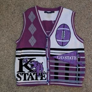 vintage KANSAS STATE wildcats vest